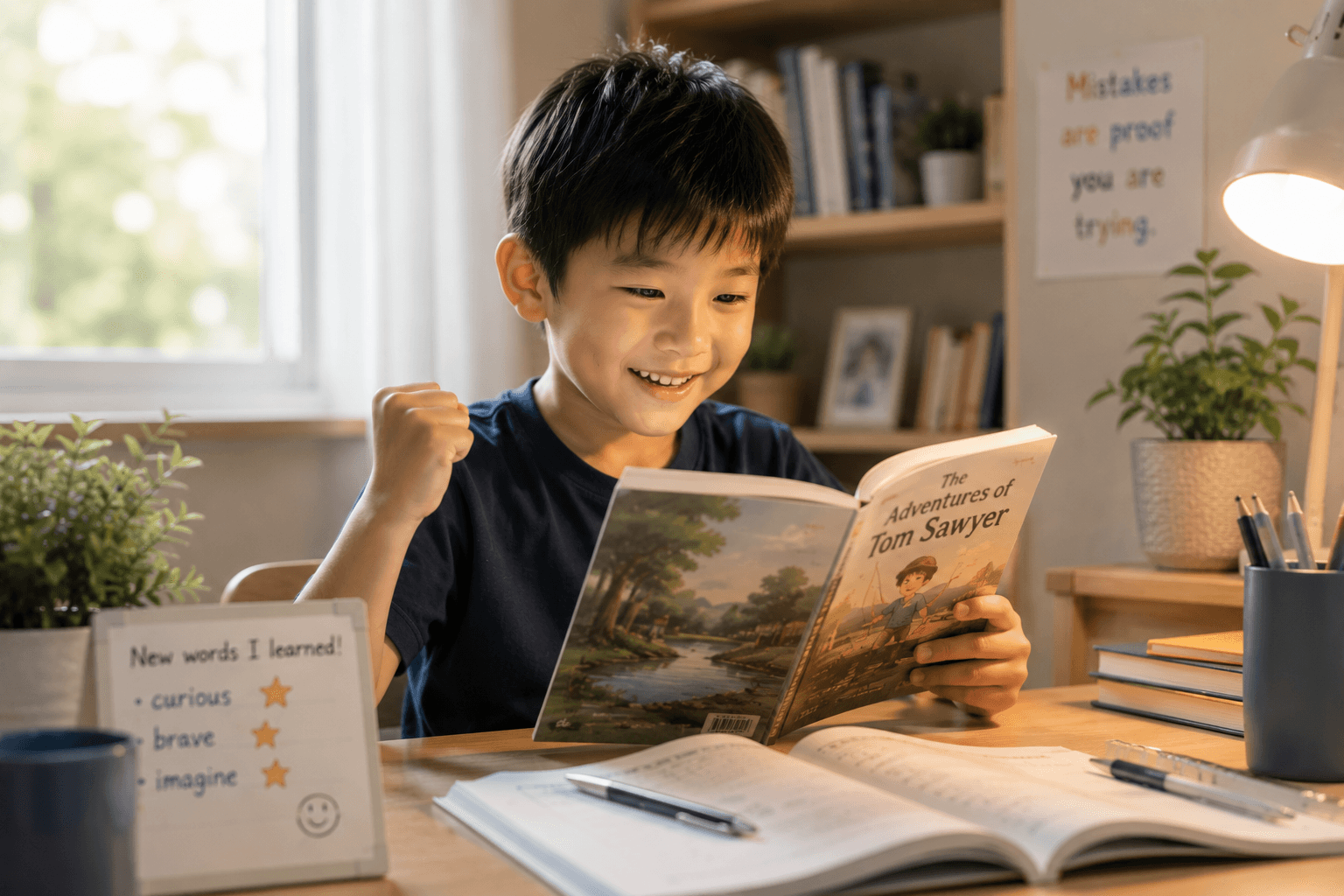 Building English reading confidence